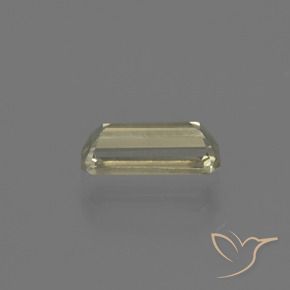 Diaspore Couleur Changeant Jaune pâle naturelle Octogone / coupe Émeraude, 0.84 ct, VS-SI