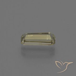 Diaspore Couleur Changeant Jaune clair naturelle Octogone / coupe Émeraude, 0.95 ct, VS-SI
