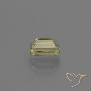 Diaspore Couleur Changeant Jaune clair naturelle Octogone / coupe Émeraude, 0.91 ct, VS