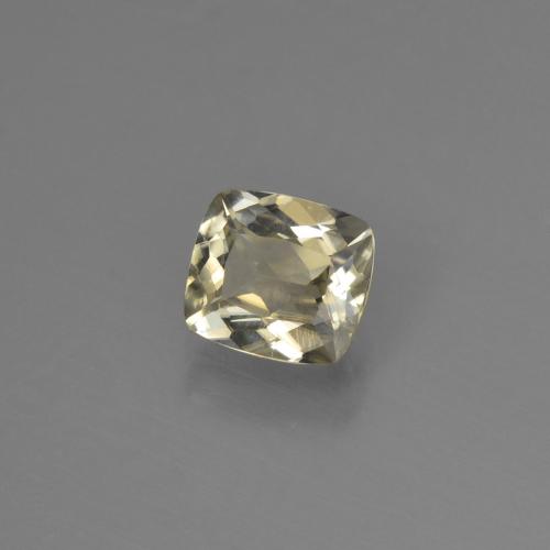 Diaspore Couleur Changeant Jaune doré très clair naturelle Coupe coussin, 0.86 ct, VS