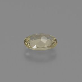 Diaspore Couleur Changeant Jaune brunâtre naturelle Coupe ovale, 0.73 ct, VVS-VS