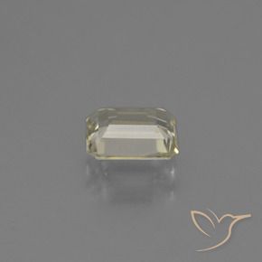 Diaspore Couleur Changeant Jaune clair naturelle Octogone / coupe Émeraude, 0.80 ct, VS
