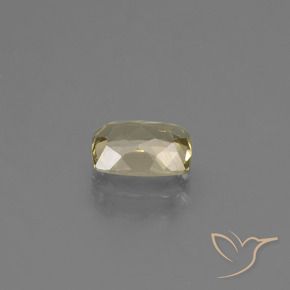 Diaspore Couleur Changeant Jaune très clair naturelle Coussin, 1.09 ct, VS-SI