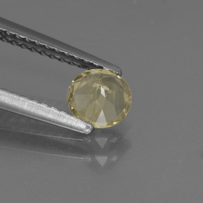 Diaspore Couleur Changeant Vert / rose naturelle Coupe roude, 0.52 ct, VS-SI