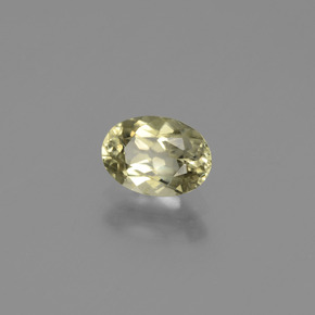 Diaspore à changement de couleur de couleur changeante naturelle coupe ovale, 0,93 ct, VS
