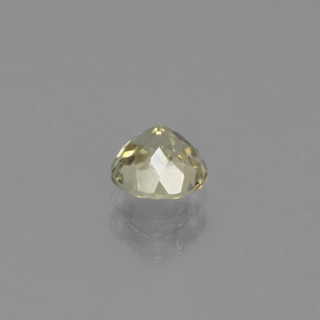 Diaspore à changement de couleur de couleur changeante naturelle coupe roude, 0,85 ct, VS
