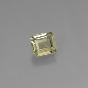 Diaspore Couleur Changeant Beige jaune naturelle Taille émeraude, 0.74 ct, VVS-VS