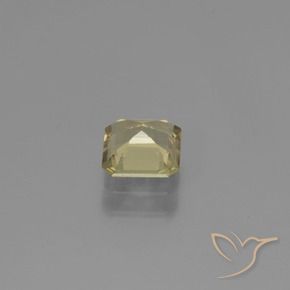 Diaspore Couleur Changeant Jaune terreux naturelle Octogone / coupe Émeraude, 0.84 ct, VVS-VS