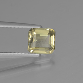 Diaspore à changement de couleur de couleur changeante naturelle taille émeraude, 0,99 ct, VVS-VS