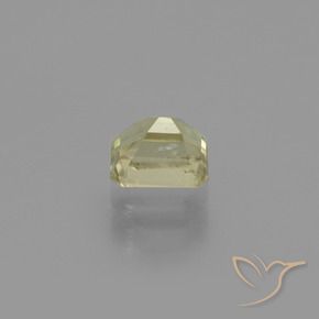 Diaspore Couleur Changeant Jaune clair naturelle Octogone / coupe Émeraude, 0.87 ct, VS