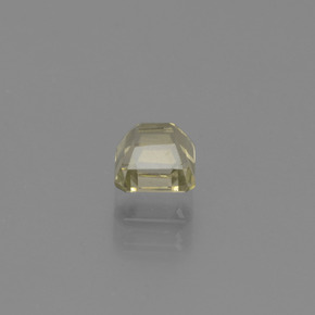 Diaspore à changement de couleur multicolore naturelle taille émeraude, 0,71 ct, VS