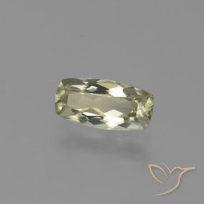 Diaspore Couleur Changeant Jaune très clair naturelle Coussin, 1.08 ct, VVS