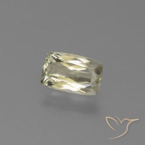 Diaspore Couleur Changeant Jaune brunâtre naturelle Coussin, 1.24 ct, VVS-VS