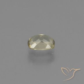 Diaspore Couleur Changeant Jaune très clair naturelle Coussin, 0.72 ct, VS