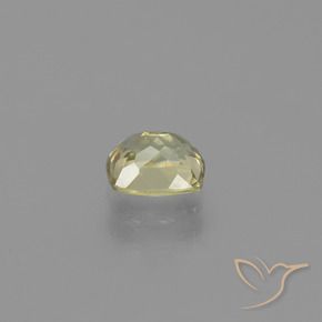 Diaspore Couleur Changeant Beige jaune naturelle Coussin, 0.80 ct, VS