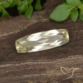 Diaspore Couleur Changeant Jaune clair naturelle Coussin, 1.01 ct, VVS