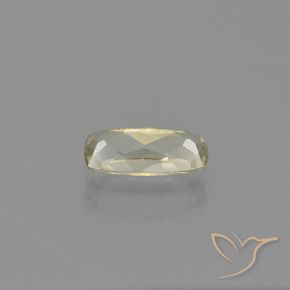 Diaspore Couleur Changeant Jaune clair naturelle Coussin, 1.01 ct, VVS