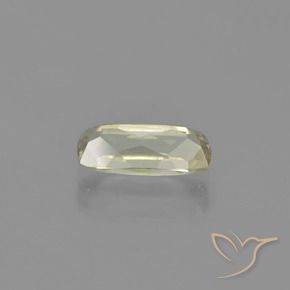 Diaspore Couleur Changeant Jaune très pâle naturelle Coussin, 1.24 ct, VVS
