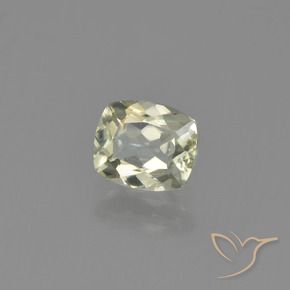Diaspore Couleur Changeant Beige jaune naturelle Coussin, 0.75 ct, VS