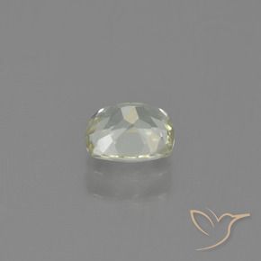 Diaspore Couleur Changeant Jaune clair naturelle Coussin, 0.68 ct, VS