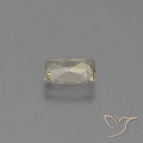 Diaspore Couleur Changeant Jaune clair naturelle Coussin, 1.16 ct, VVS-VS