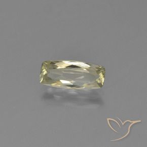 Diaspore Couleur Changeant Jaune clair naturelle Coussin, 1.14 ct, VVS