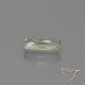 Diaspore Couleur Changeant Jaune clair naturelle Coussin, 1.14 ct, VVS