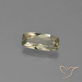 Diaspore Couleur Changeant Jaune clair naturelle Coussin, 1.01 ct, VVS-VS