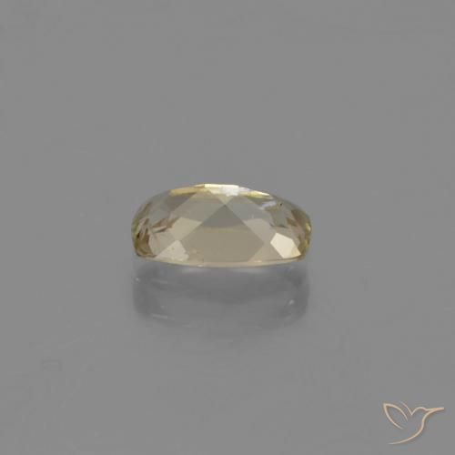 Diaspore Couleur Changeant Jaune très clair naturelle Coussin, 0.77 ct, VS