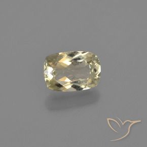 Diaspore Couleur Changeant Jaune terreux naturelle Coussin, 0.93 ct, VVS-VS