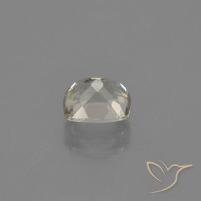 Diaspore Couleur Changeant Jaune très clair naturelle Coussin, 0.99 ct, VVS-VS