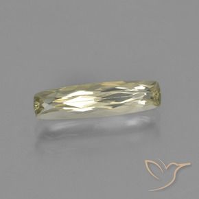 Diaspore Couleur Changeant Jaune pâle naturelle Coussin, 1.35 ct, VVS-VS