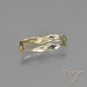 Diaspore Couleur Changeant Jaune clair naturelle Coussin, 1.36 ct, VVS-VS