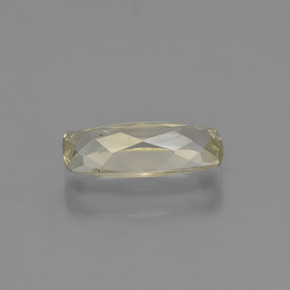 Diaspore à changement de couleur jaune naturelle coupe coussin, 1,52 ct, VVS-VS