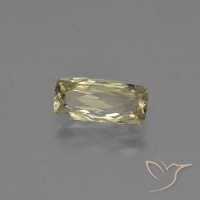 Diaspore Couleur Changeant Jaune moelleux naturelle Coussin, 1.30 ct, VVS