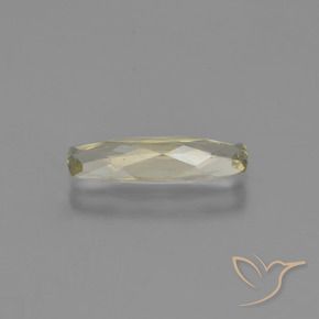 Diaspore Couleur Changeant Jaune pâle naturelle Coussin, 1.10 ct, VS