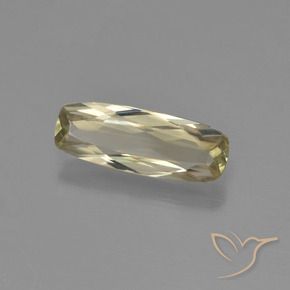 Diaspore Couleur Changeant Jaune chaud naturelle Coussin, 0.90 ct, VS