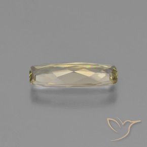 Diaspore Couleur Changeant Jaune chaud naturelle Coussin, 0.90 ct, VS
