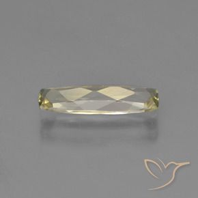 Diaspore Couleur Changeant Jaune très clair naturelle Coussin, 0.87 ct, VS