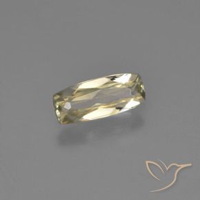 Diaspore Couleur Changeant Jaune doré très clair naturelle Coussin, 0.64 ct, VVS