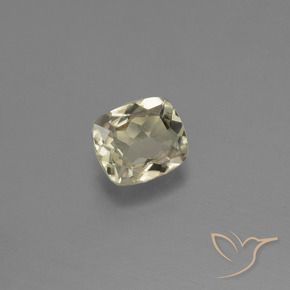 Diaspore Couleur Changeant Jaune doré très clair naturelle Coussin, 0.62 ct, VVS