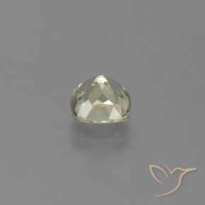 Diaspore Couleur Changeant Jaune clair naturelle Coussin, 0.87 ct, VVS-VS
