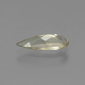 Diaspore à changement de couleur de couleur changeante naturelle en forme de poire, 1,14 ct, VVS-VS