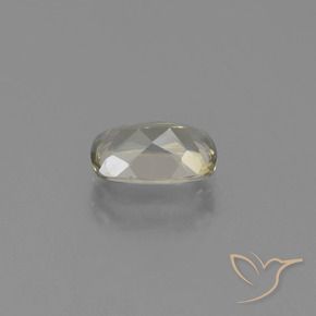 Diaspore Couleur Changeant Jaune clair naturelle Coussin, 0.91 ct, VS