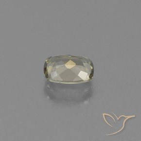 Diaspore Couleur Changeant Jaune très clair naturelle Coussin, 0.86 ct, VS