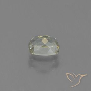 Diaspore Couleur Changeant Jaune pâle naturelle Coussin, 0.75 ct, VVS-VS