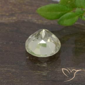 Diaspore Couleur Changeant Jaune très clair naturelle Tour, 0.61 ct, VVS-VS