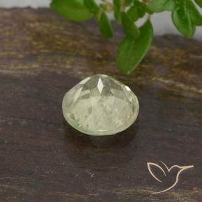 Diaspore Couleur Changeant Jaune clair naturelle Tour, 0.65 ct, VS