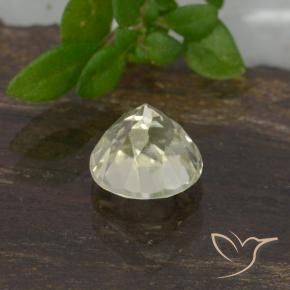 Diaspore Couleur Changeant Jaune pâle naturelle Tour, 0.70 ct, VVS-VS