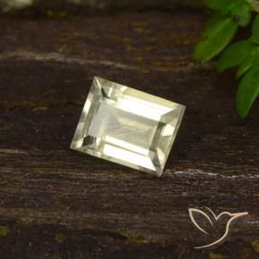 Diaspore Couleur Changeant Beige jaune naturelle Baquette, 0.51 ct, VS